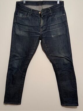 Uniqlo Raw Stretch Selvedge Indigo Jeans